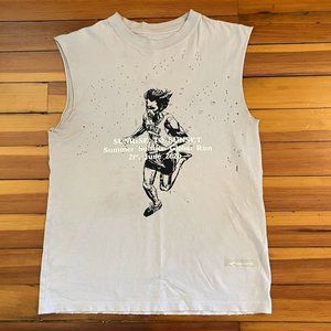 Satisfy Sunrise To Sunset Moth Eaten Graphic Tee